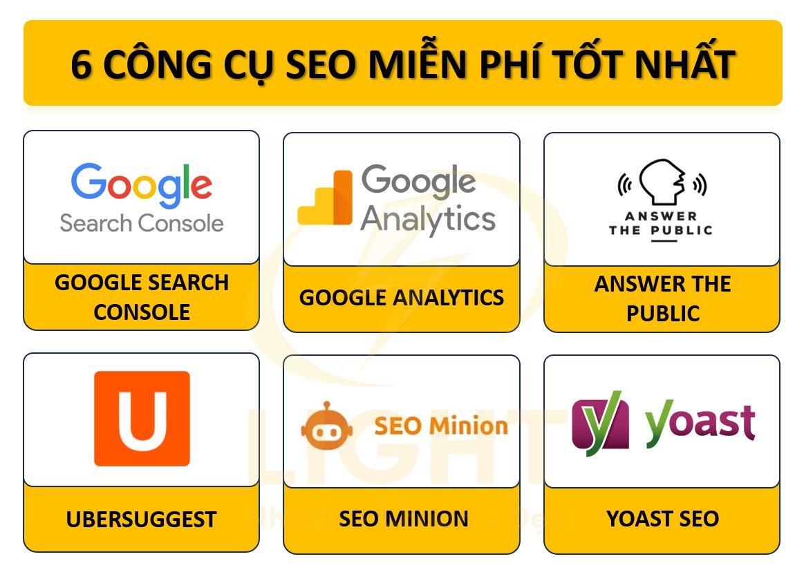 6 Công cụ SEO miễn phí tốt nhất