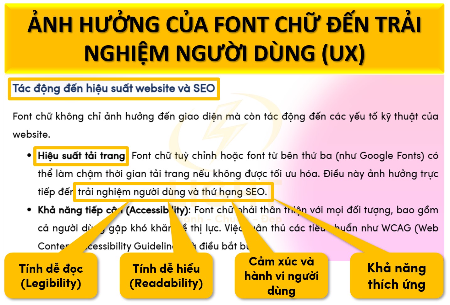 Ảnh hưởng của font chữ đến trải nghiệm người dùng (UX)