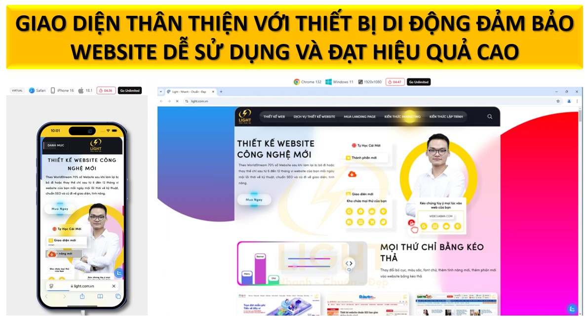 Phân tích giao diện mobile-friendly