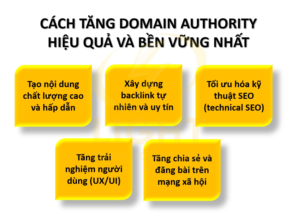 Cách tăng Domain Authority hiệu quả và bền vững nhất 