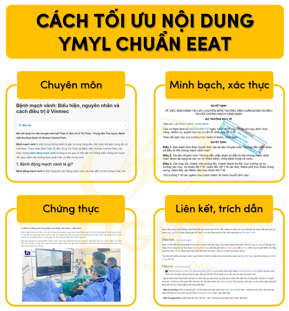 Phương pháp tối ưu nội dung YMYL theo EEAT