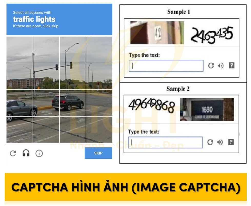 Dạng Captcha hình ảnh - Image Captcha
