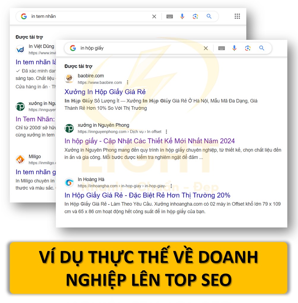 Case Study thực tế doanh nghiệp ngành in