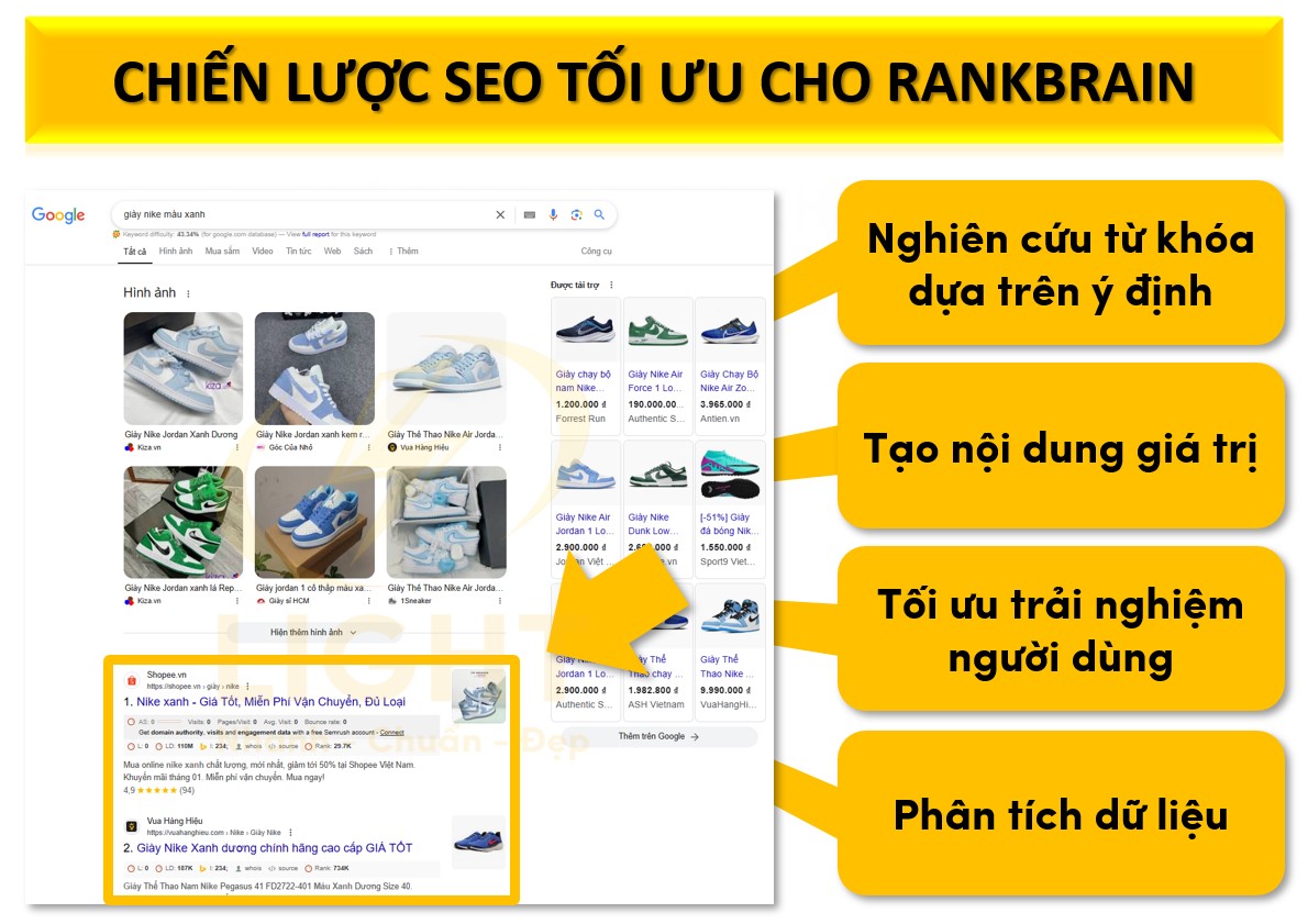 Chiến lược SEO tối ưu cho RankBrain