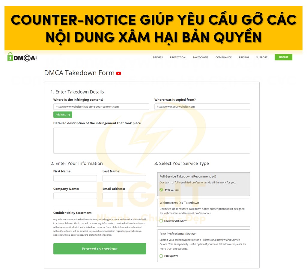 Counter-Notice giúp yêu cầu gỡ các nội dung xâm hại bản quyền trên DMCA