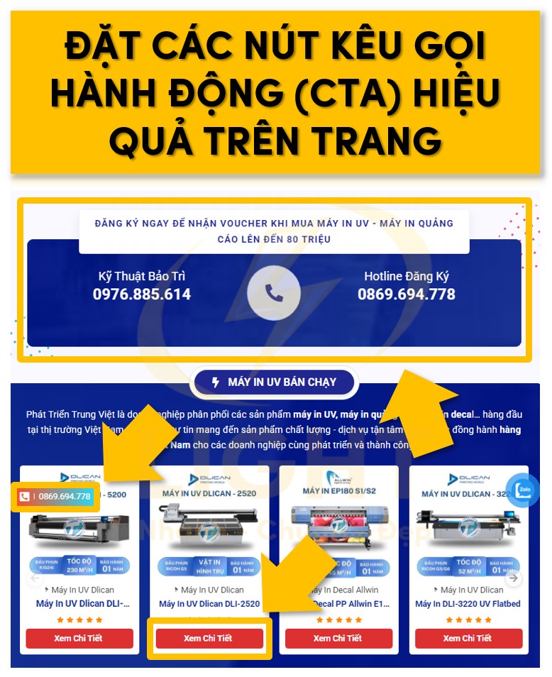 Kêu gọi hành động (CTA) hiệu quả