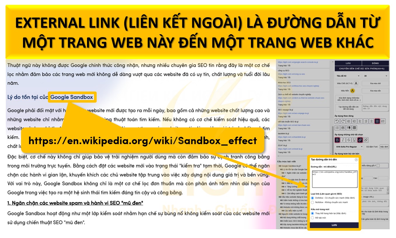 External Link là gì? Cách cài đặt external link trên website chuẩn SEO