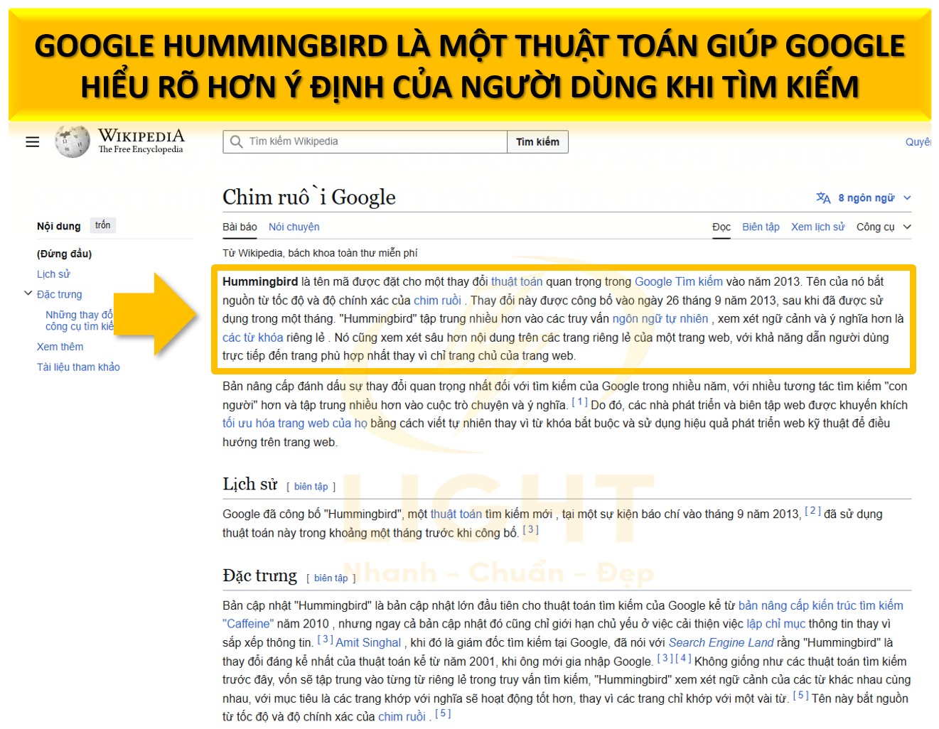 Google Hummingbird là gì? Nó liên quan gì tới thứ hạng SEO