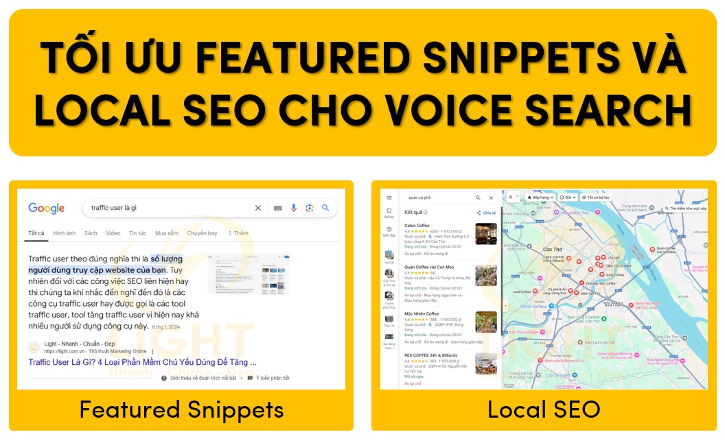 Cấu hình local seo và featured sinppets cho voice search