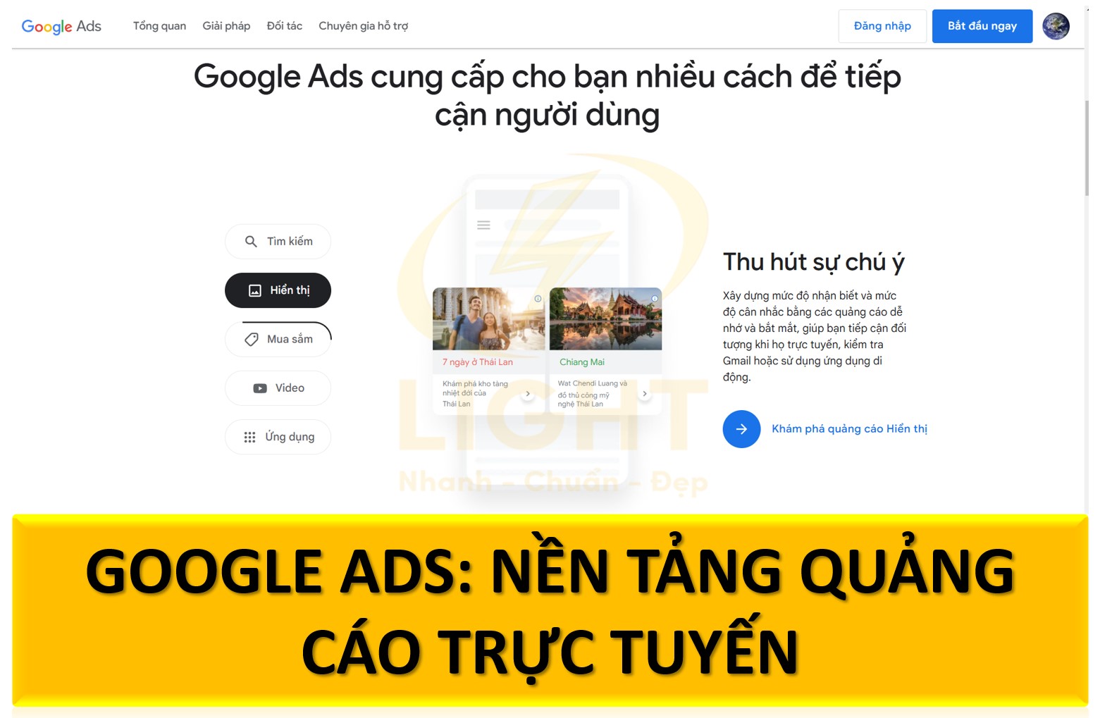 Google Ads: Nền tảng quảng cáo trực tuyến