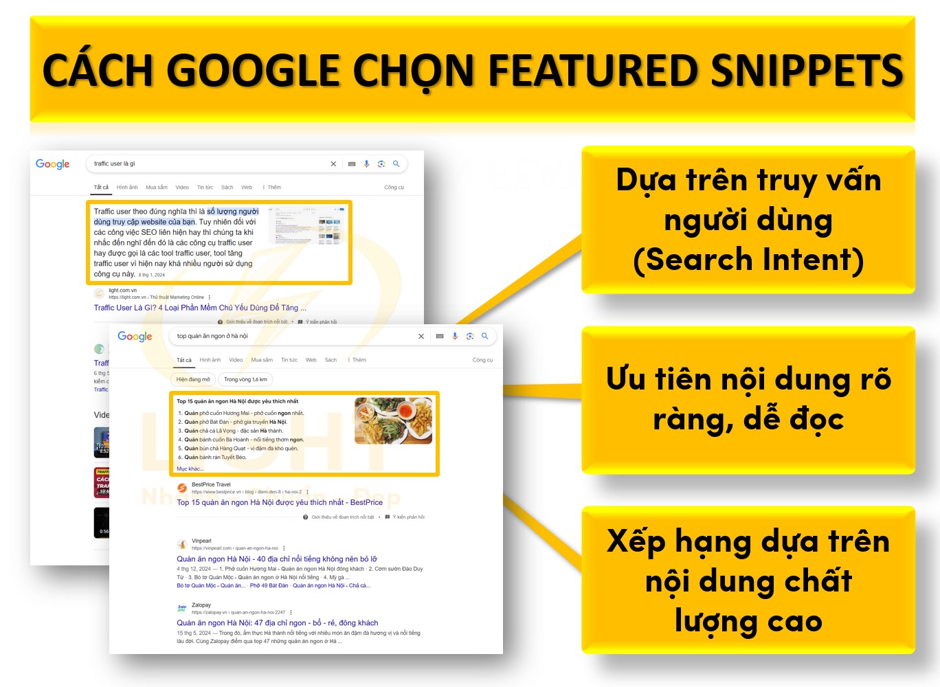 Featured snippets là gì? Hướng dẫn tạo featured snippets trên Google