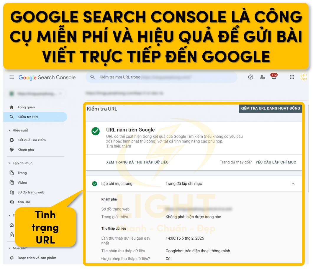 Sử Dụng Google Search Console