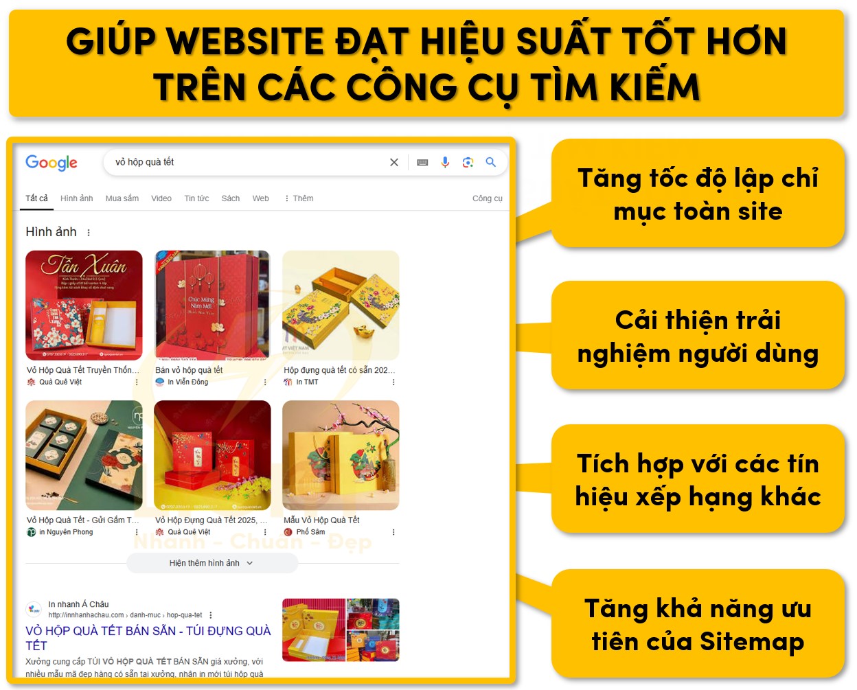 Giúp Website Đạt Hiệu Suất Tốt Hơn Trên Các Công Cụ Tìm Kiếm