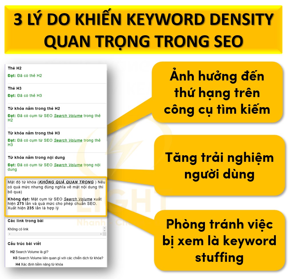 Keyword Density Quan Trọng Trong SEO