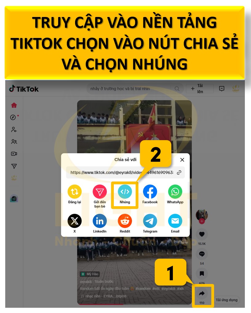 Xác định nội dung cần nhúng