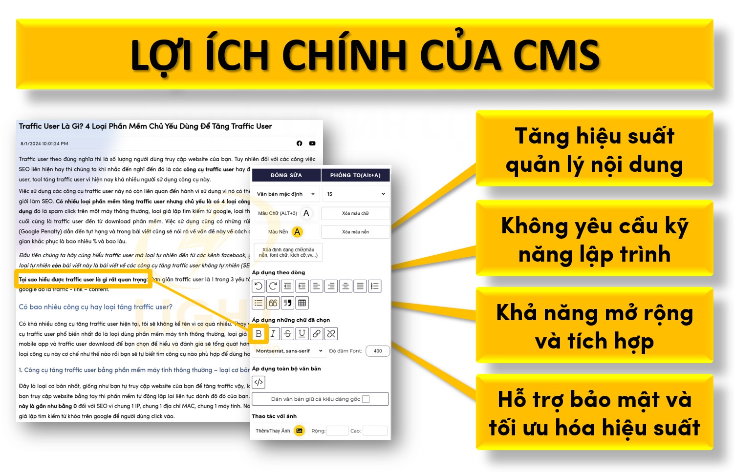 CMS là gì? Ưu nhược điểm của các CMS phổ biến.