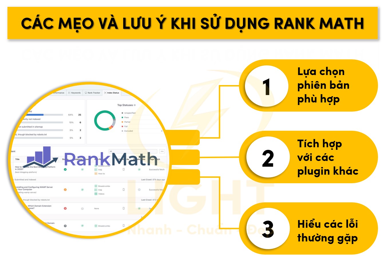 Một số chú ý khi sử dụng công cụ Plugin