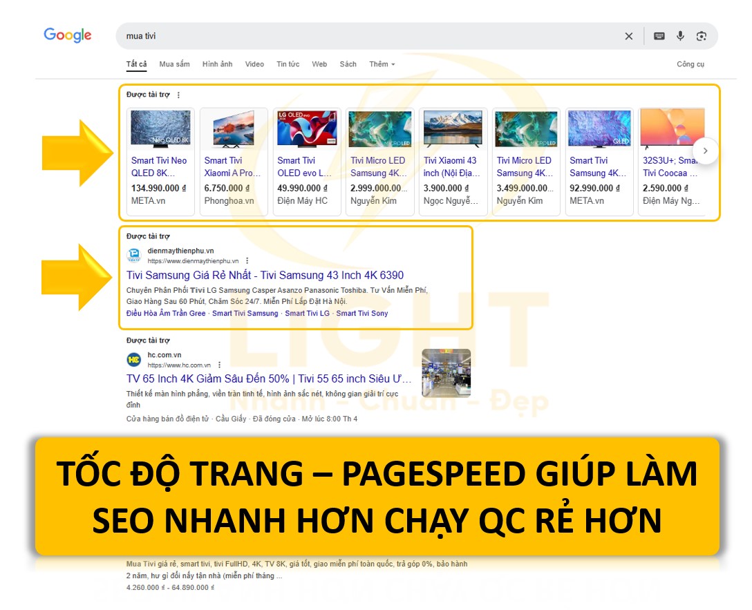 Tại sao tốc độ trang - PageSpeed quan trọng với SEO