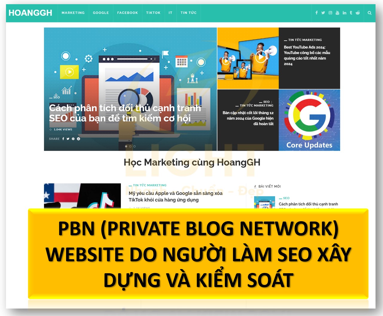 PBN (Private Blog Network)