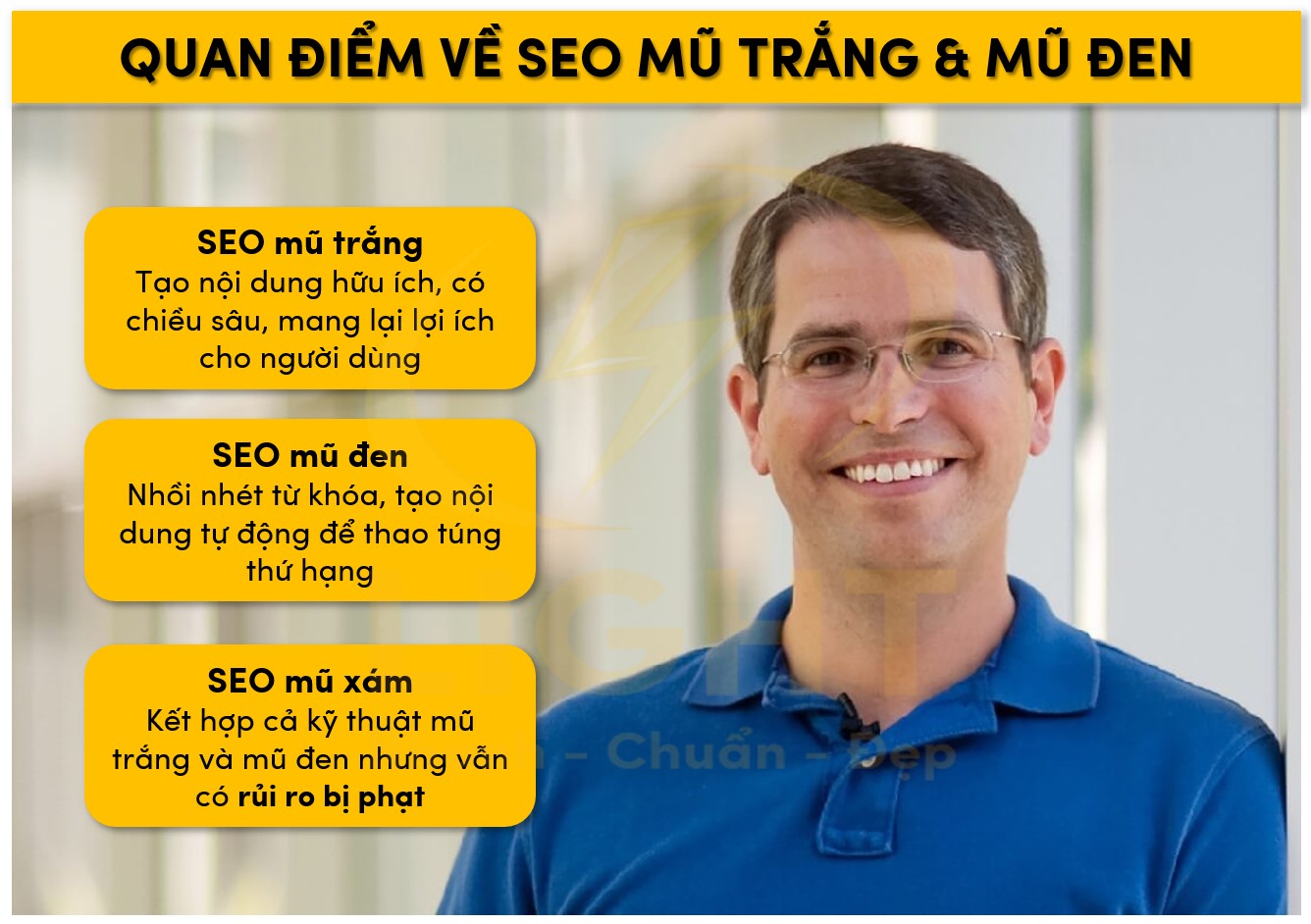 Quan điểm của Matt Cutts về SEO mũ trắng và mũ đen