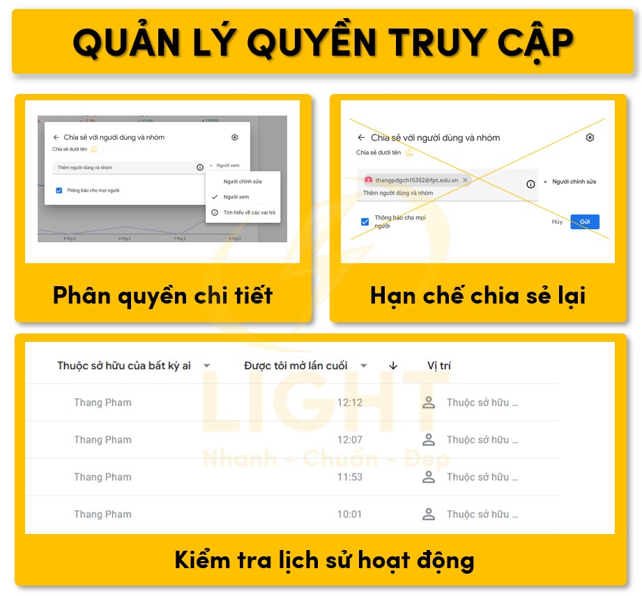 Quản lý quyền truy cập