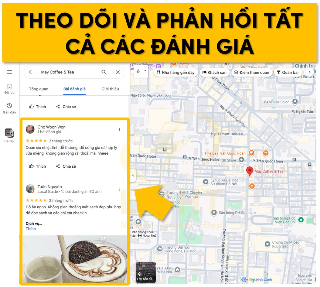 Quản lý và tương tác với khách hàng qua đánh giá