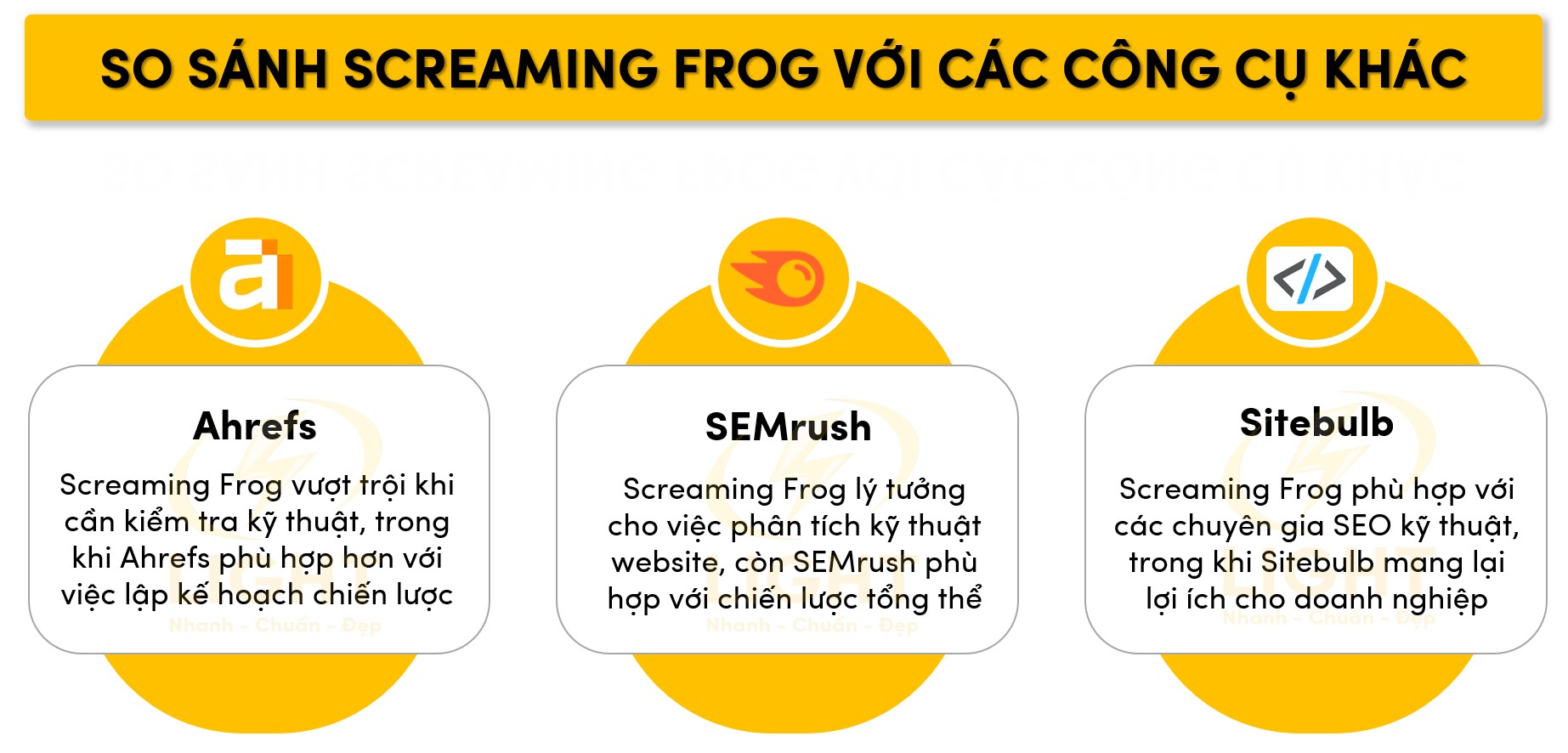 Ưu và nhược điểm của Screaming Frog so với một số công cụ SEO khác