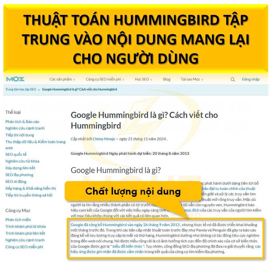 Google Hummingbird