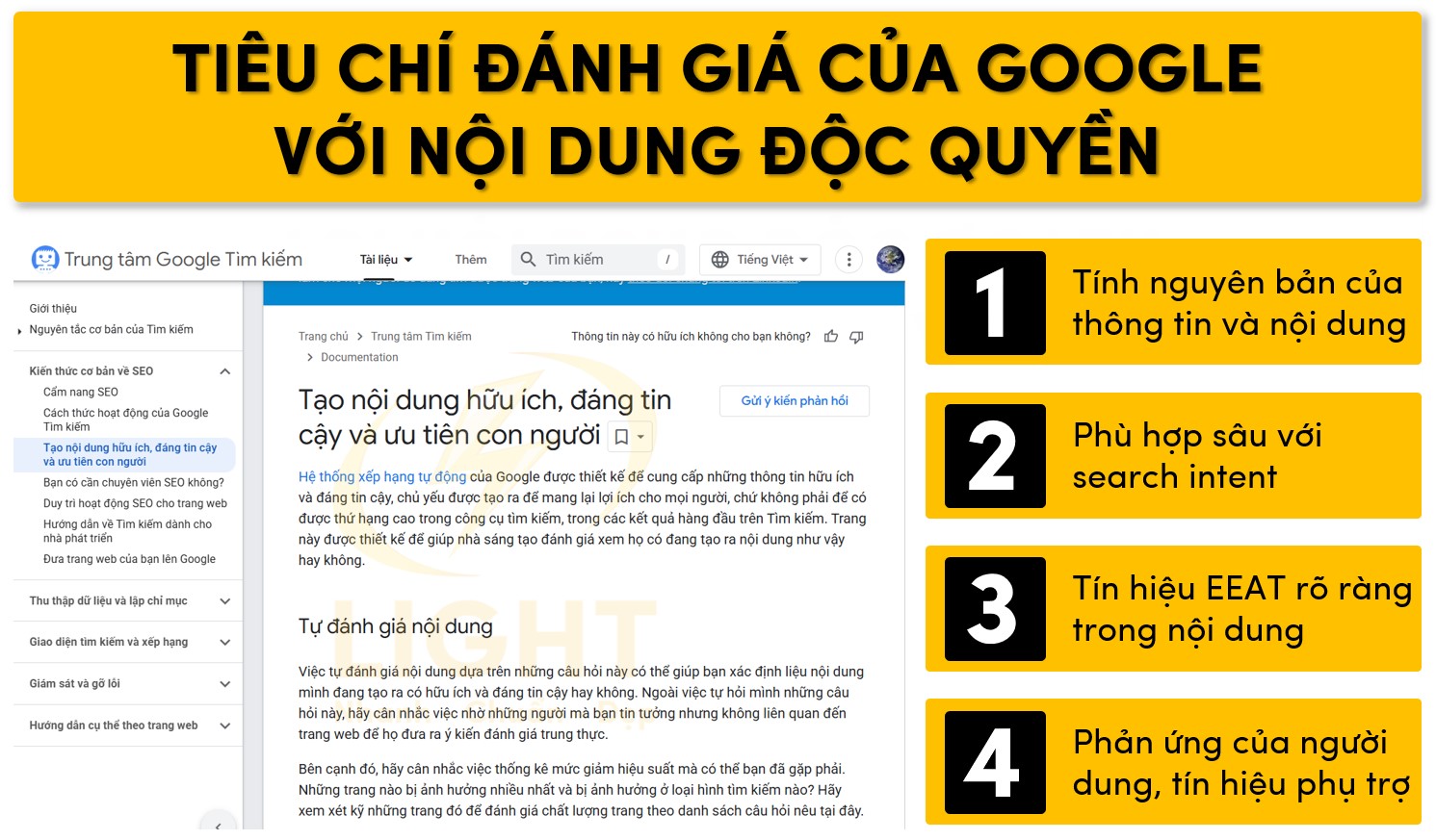 Các chính sách của Google với nội dung độc quyền