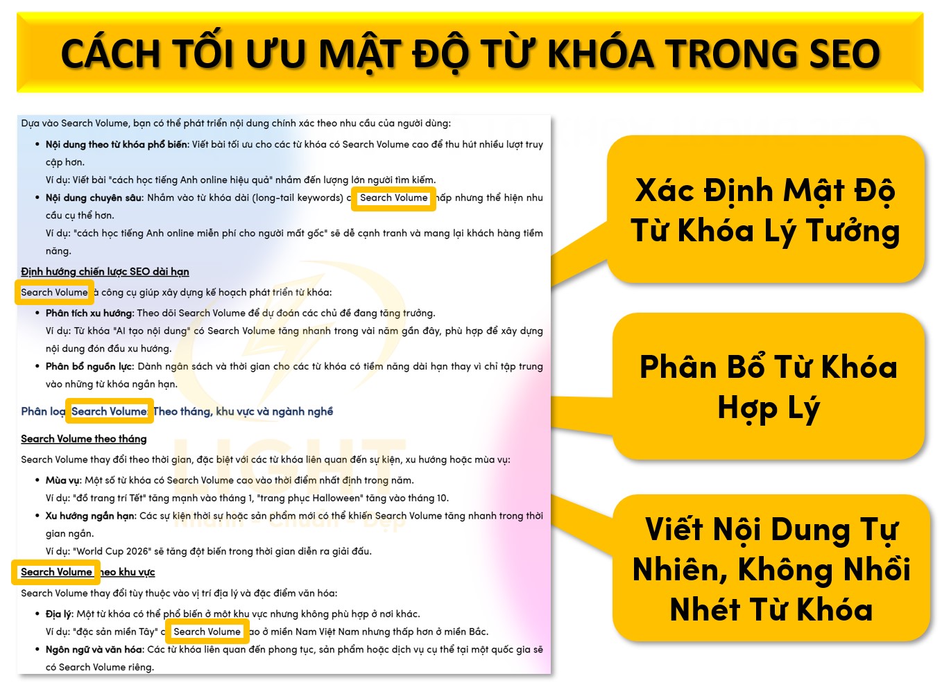 Cách Tối Ưu Mật Độ Từ Khóa Trong SEO