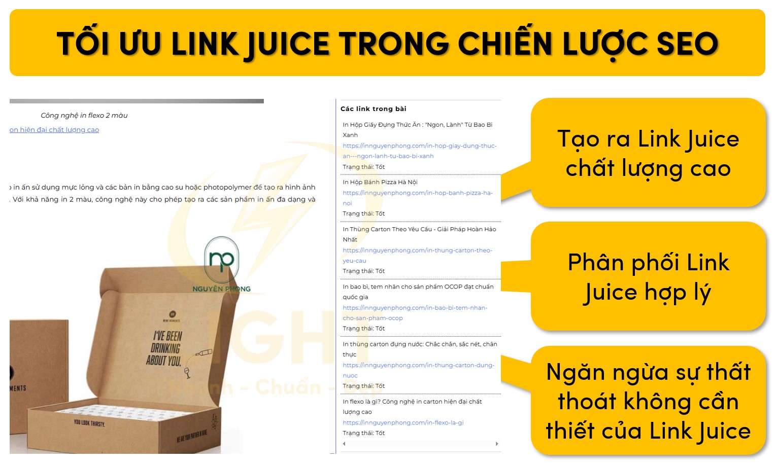 Link Juice tối ưu trong chiến lược SEO