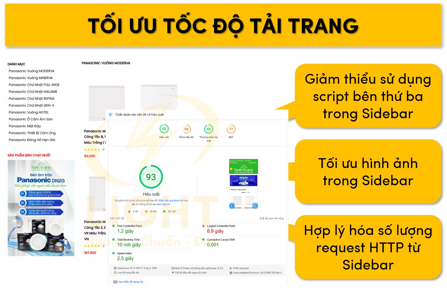 Tối ưu hóa tốc độ tải trang
