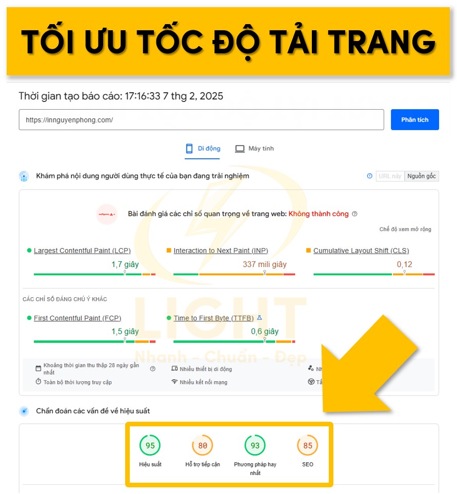 Tối Ưu Tốc Độ Tải Trang