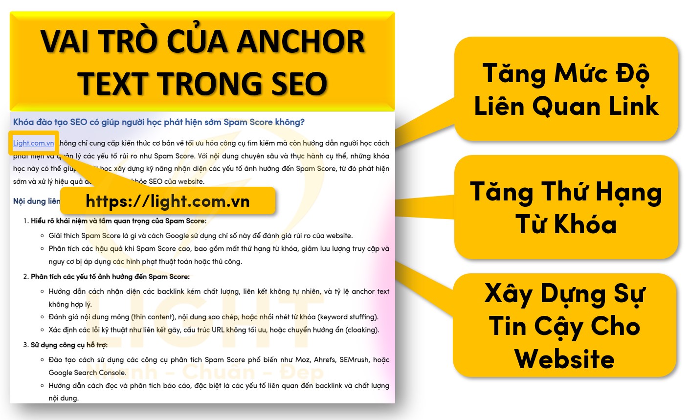 Vai Trò của Anchor Text Trong SEO