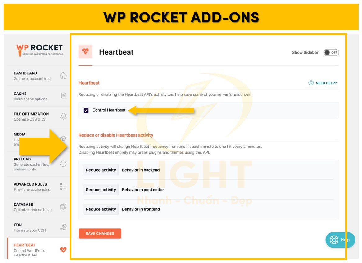 WP Rocket Add-on