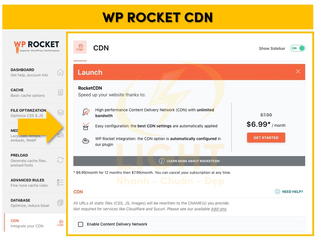 WP Rocket Cdn