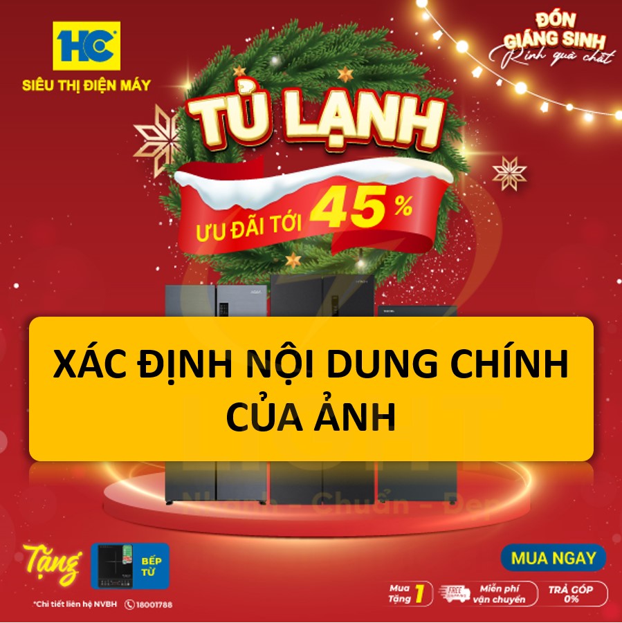  Xác định nội dung chính của ảnh