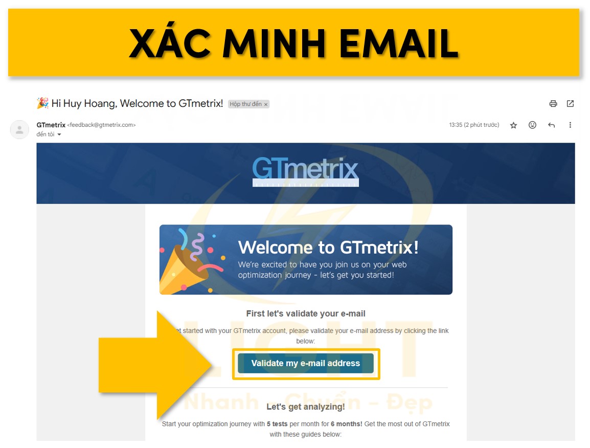 Xác minh email