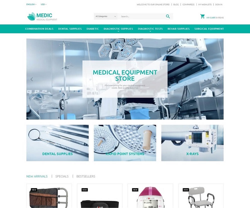 thiết kế website y tế