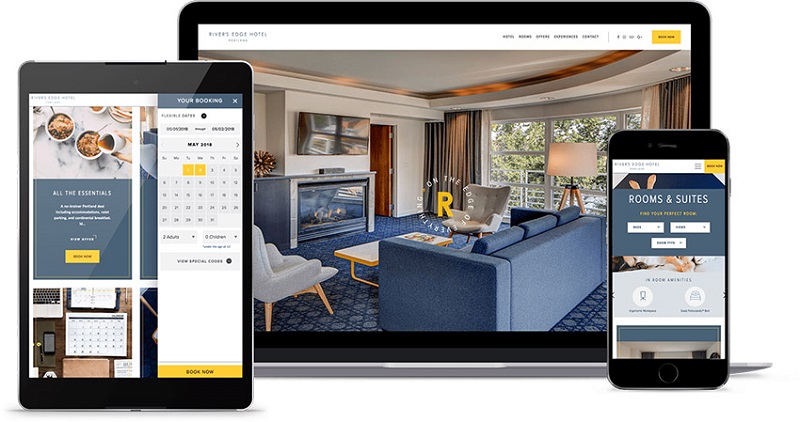 Thiết kế web khách sạn thuận tiện cho việc quản lý thông tin