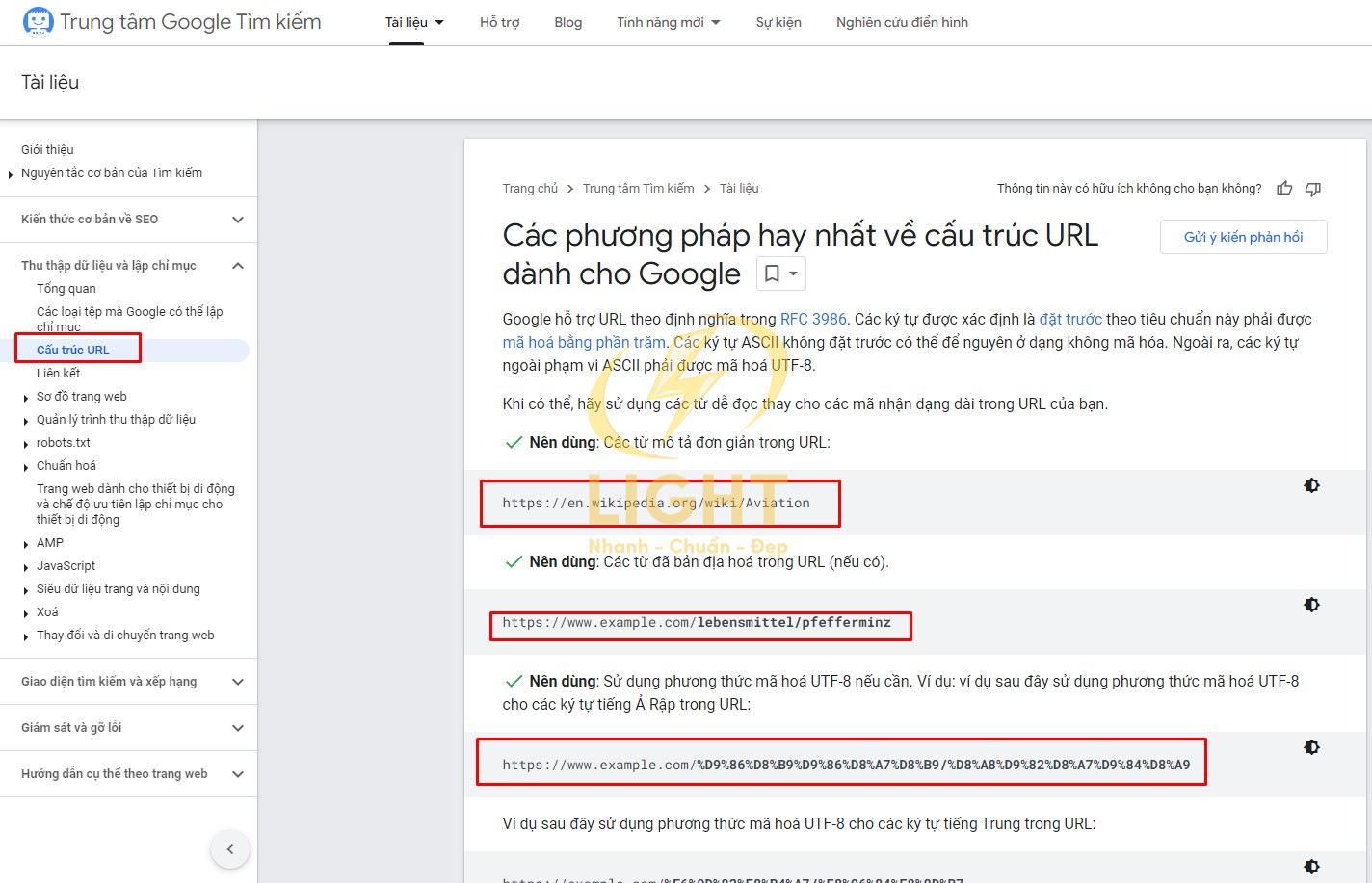 Cách tối ưu đường dẫn URL mà Google khuyên dùng
