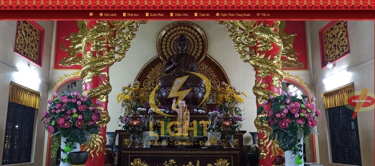 Thiết Kế Website Phật Giáo